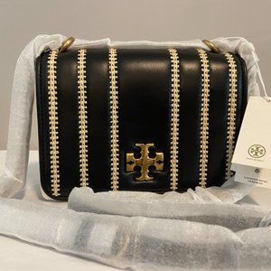 TORY BURCH KIRA RAFFIA STRIPE